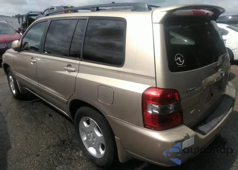 2004 Toyota Highlander Limited V6 из США, поврежденный, VIN JTEDP21A140025863